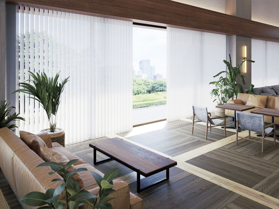 ラインドレープ マタン遮熱