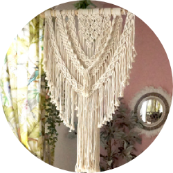 マクラメタペストリー