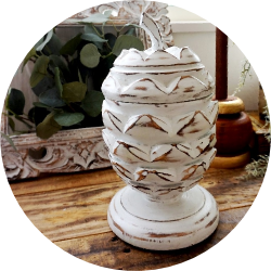 バリ島の木彫りインテリア