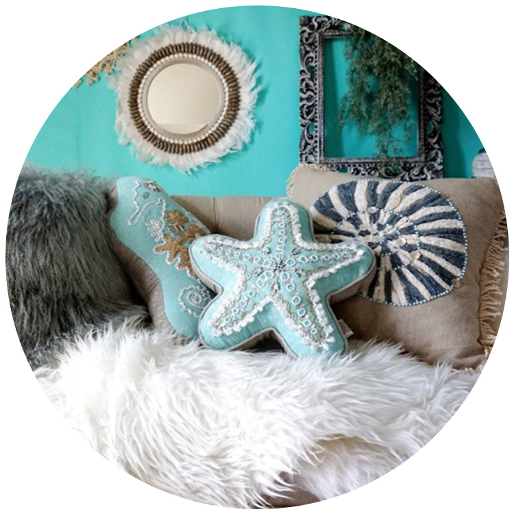 クッションカバースツール