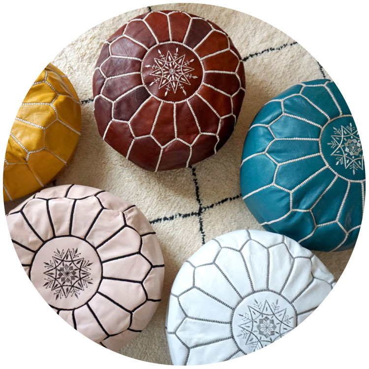 モロッコから直輸入したベニワレン！ウール100%で手織りの1点もの