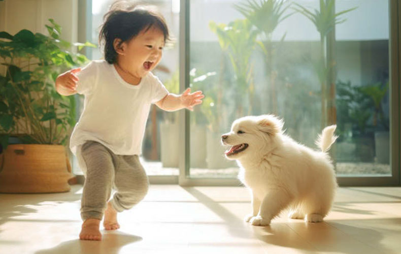 小さな子どもやペットがいるご家庭にもおすすめ