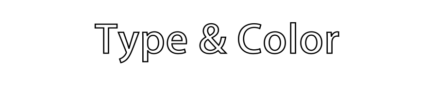 タイプ＆カラー