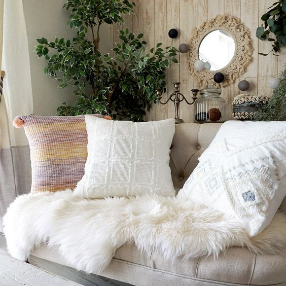 Shabby chic、クッションカバー home sweet recipe - ホームスウィートレシピ 】 クッションカバー