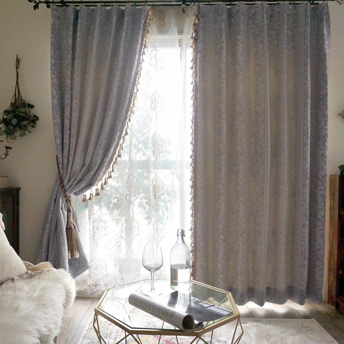 FRINGE CURTAIN 】とっておきのフリンジカーテンシリーズ・裏地付き