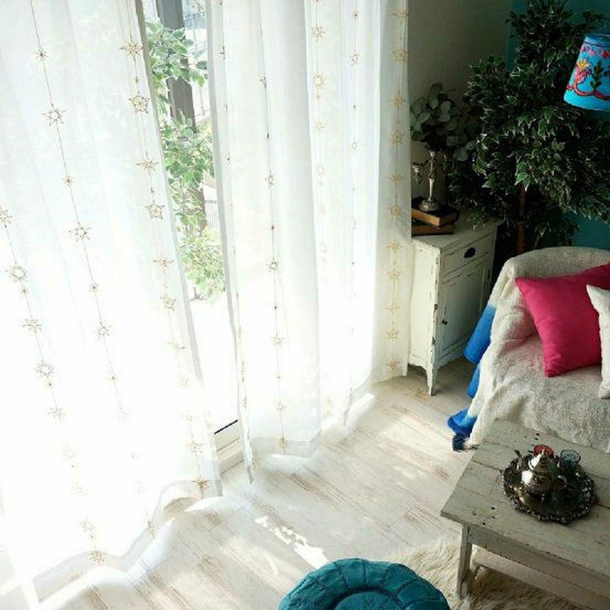 モロッカンテイストの刺繍がおしゃれな高機能レース＜レースマジック＞