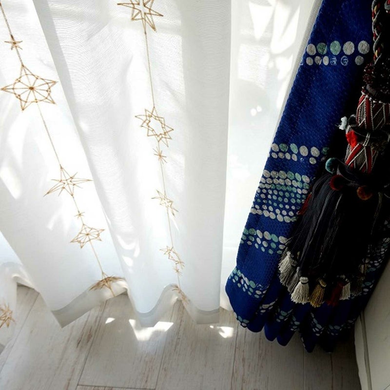 モロッカンテイストの刺繍がおしゃれな高機能レース＜レースマジック＞