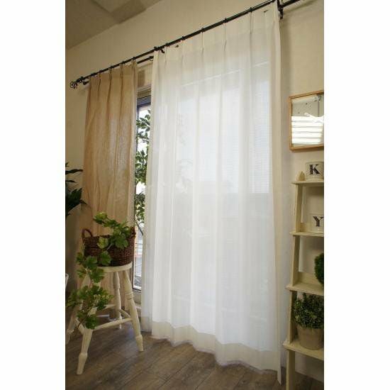 びっくりカーテン レースカーテン 掃き出し窓用  178×100用 レースカーテン 掃き出し窓用（100×176cm）｜｜全国送料無料の