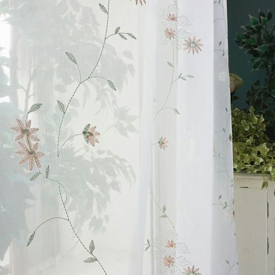 embroidery series】 繊細で美しい刺繍レース printemps