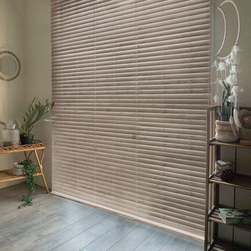 ANTIQUE WOOD BLIND】2色から選べるアンティーク塗装のウッド