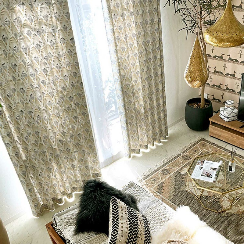 オリジナル箔プリント遮光＜ミスティシャル＞