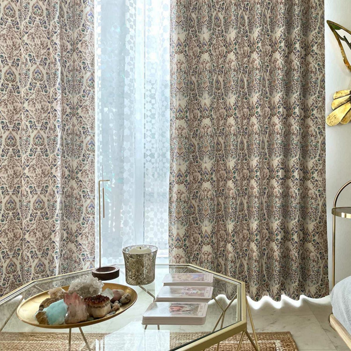 オリジナルエジプト柄遮光カーテン＜シファー＞