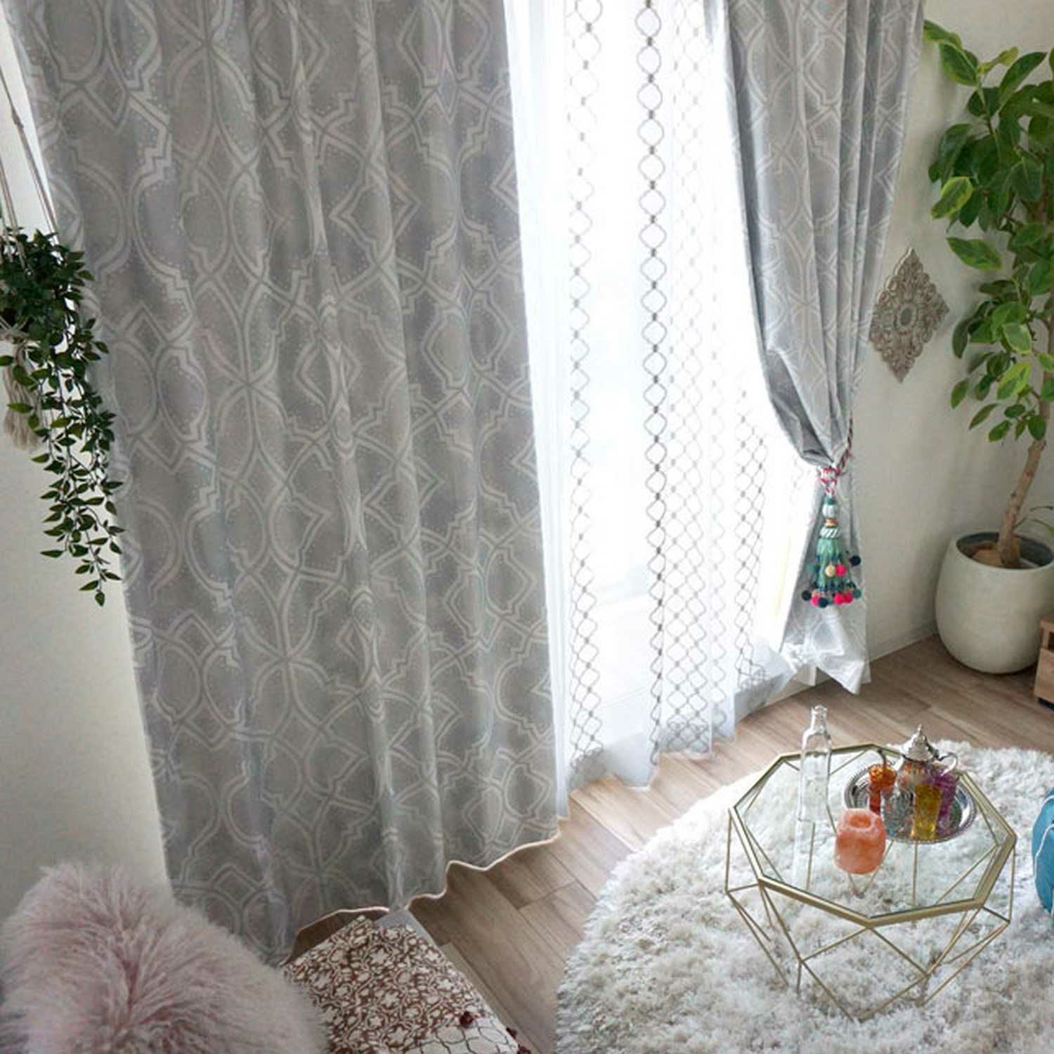 Patati Patata】 モロッカンデザインがおしゃれな防音・遮熱・完全遮光