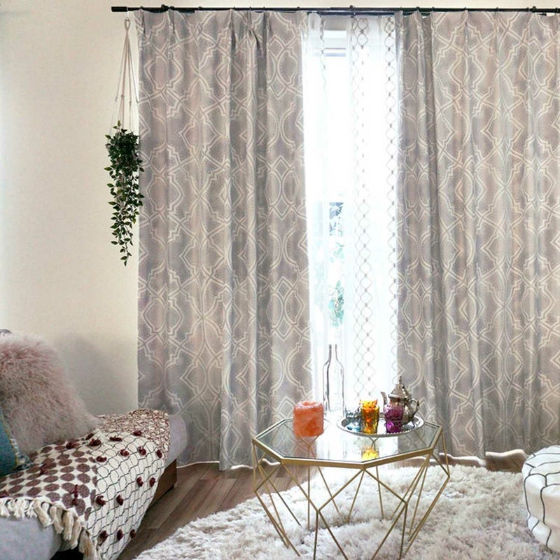 モロッカンデザインがおしゃれな完全遮光カーテン＜マルティル＞