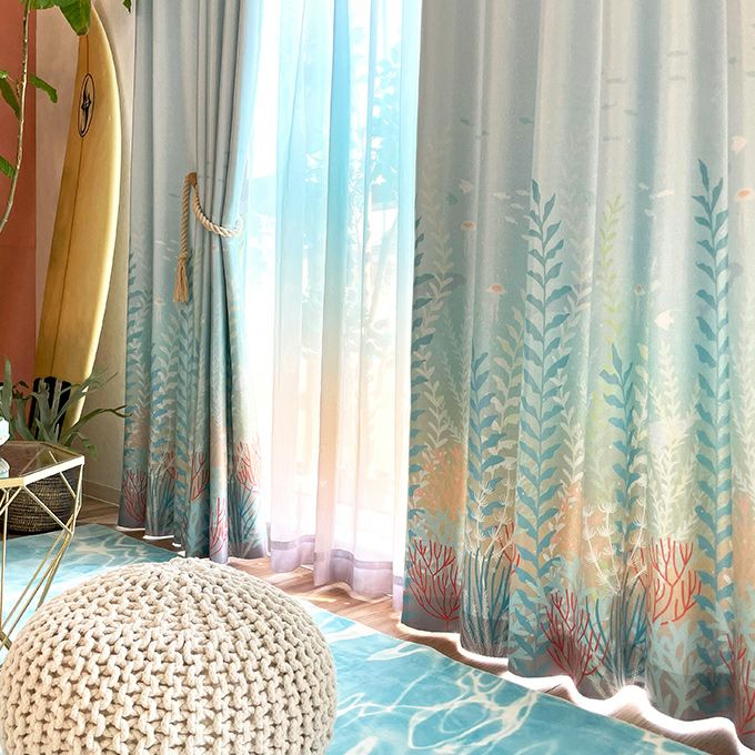 西海岸スタイルのオリジナルカーテン