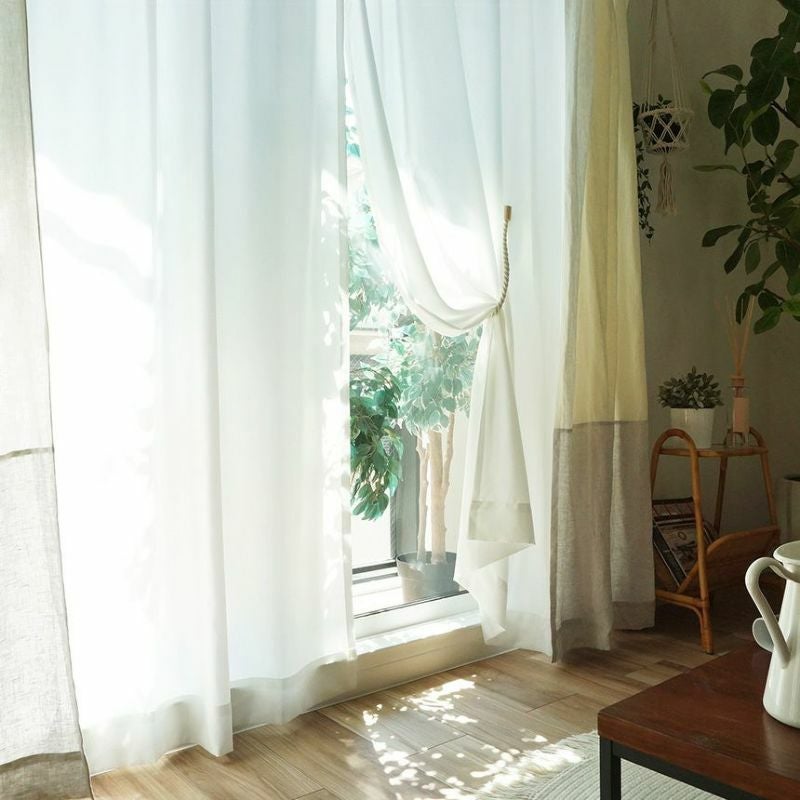 【新品未使用】【遮熱｜抗カビ機能】ルピナ　オーダーレースカーテン curtainsakuranbo_10006625