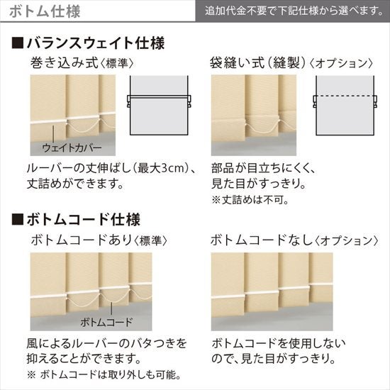 TOSOコラボのオリジナルバーチカルブラインド＜Lecool ルクール遮熱