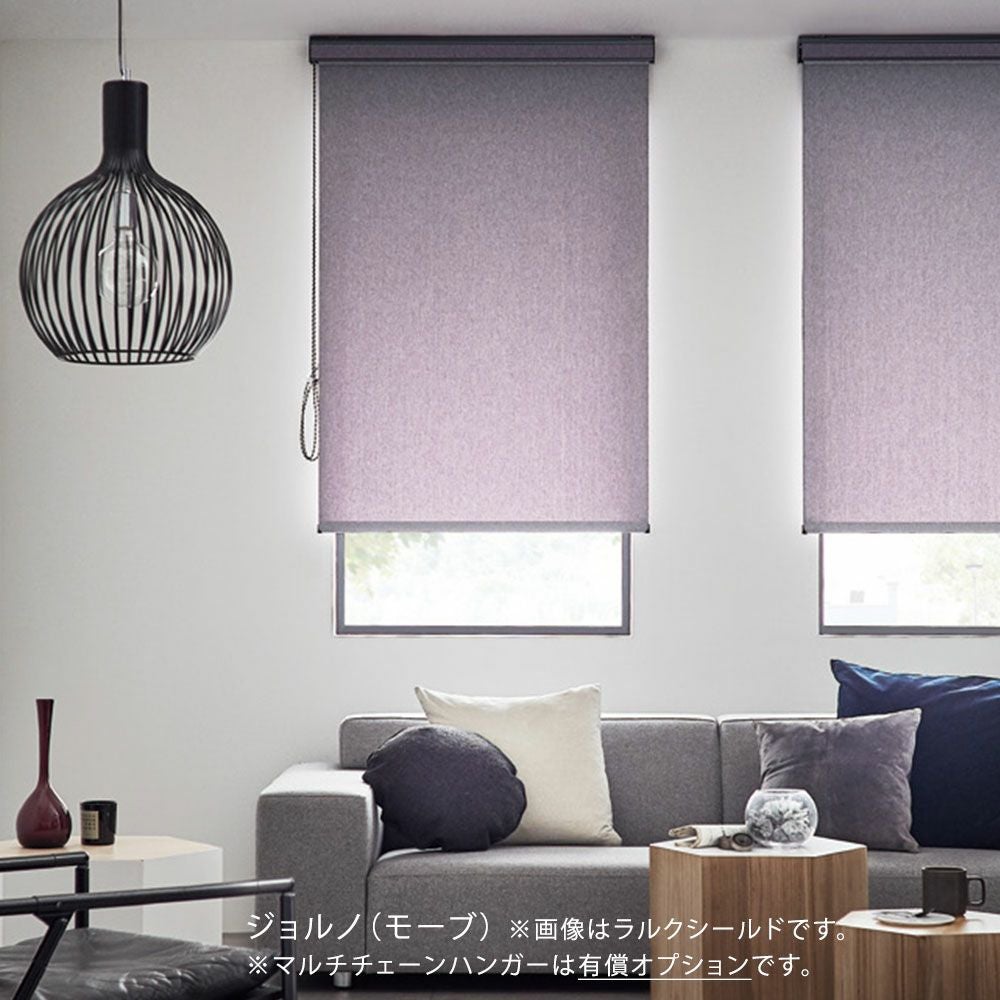 日本製ロールスクリーン＜ラルクシールド＞深みのあるミックス感豊かな